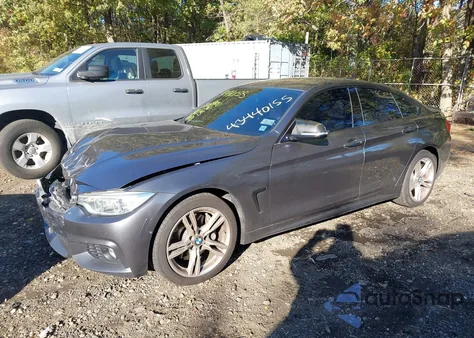 2017 BMW 440I Gran Coupe xDrive из США, поврежденный, VIN WBA4E5C52HG189239